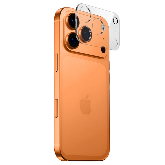 2x tvrzené sklo ERBORD s ostrůvkem pro kameru pro iPhone 17 Pro Max