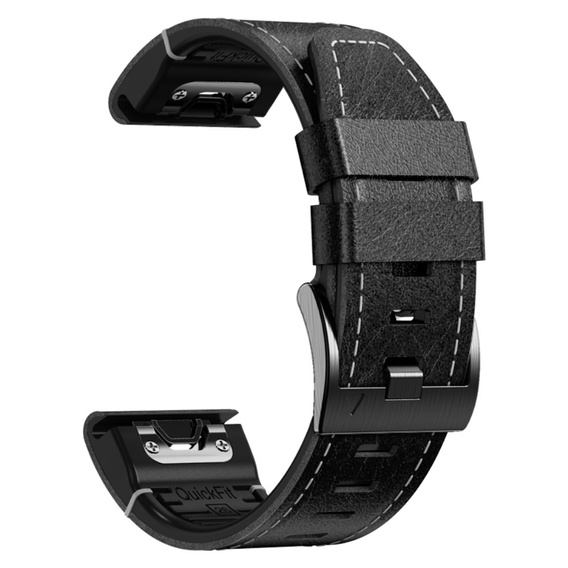 Kožený řemínek Quickfit pro Garmin Fenix 5/6/6 PRO/7 Forerunner 965/955/945