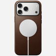 Pouzdro Nomad pro iPhone 17 Pro Max, moderní kožené pouzdro, hnědé