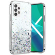 Pouzdro pro Samsung Galaxy A53 5G, Glittery, průhledné