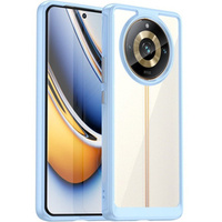 Pouzdro pro Realme 11 Pro 5G / 11 Pro+ 5G, Fusion Hybrid, transparentní / modré