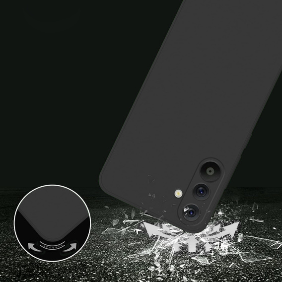 Pouzdro pro Samsung Galaxy A36 5G, Silicone Lite, černé
