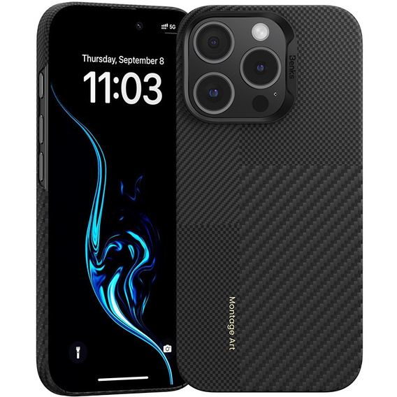 Magnetické pouzdro Benks Montage Magnetic Armor Air (MB66) pro iPhone 16 Pro Max