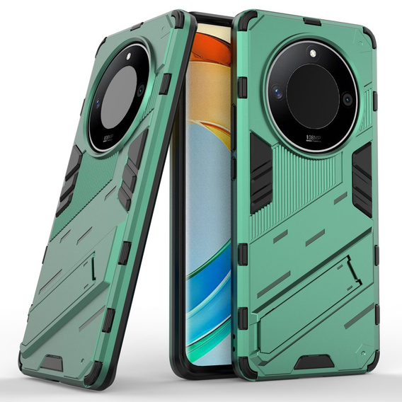 Pouzdro pro Honor Magic 6 Lite 5G, Military kickstand, zelené