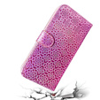 Klopové pouzdro pro Oppo A17, Wallet mandala, růžové