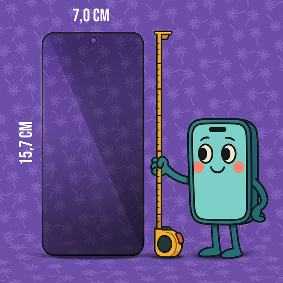 Tvrzené sklo Shy Palm pro Xiaomi Redmi Note 14 5G