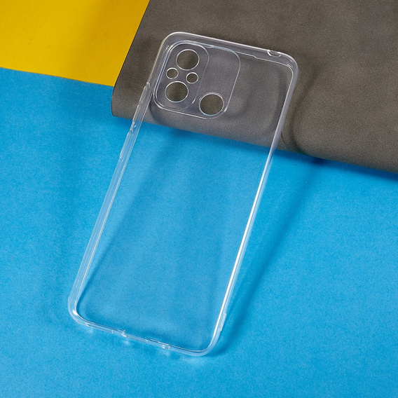 Tenké pouzdro pro Xiaomi Redmi 12C/11A 4G, Slim, průhledné