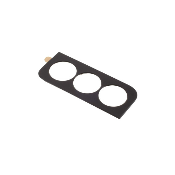 Kovový kryt fotoaparátu pro Samsung Galaxy S21+ Plus, modré