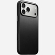 Pouzdro Nomad pro iPhone 17 Pro Max, moderní kožené pouzdro, černé