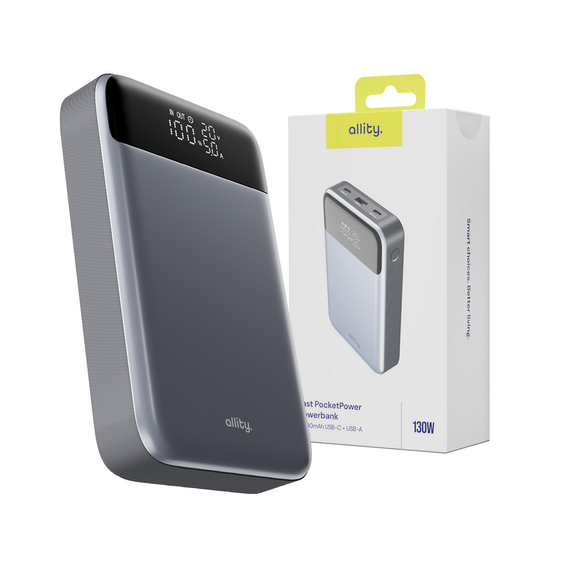 Allity APB-200 powerbank pro notebooky 130W 19200 mAh