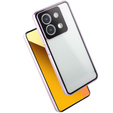 Pouzdro pro Xiaomi Redmi Note 13 5G, Magnetic Dual Glass, fialové