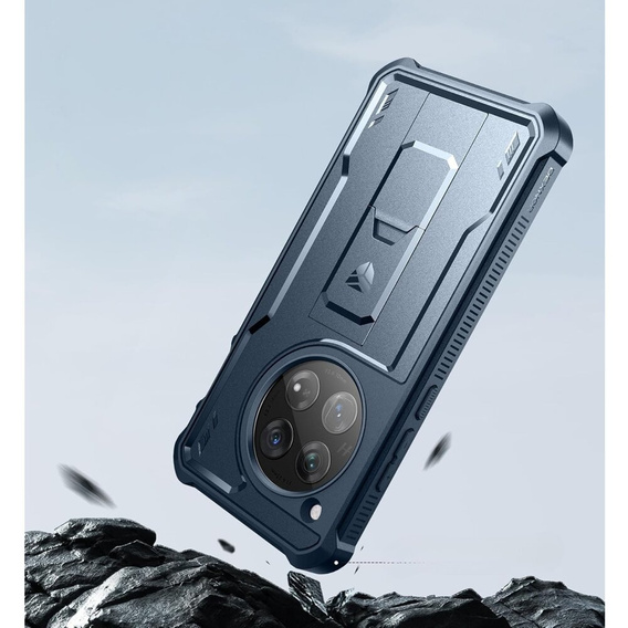 Pancéřové pouzdro pro OnePlus 12, Dexnor Full Body (Two Frames), modré