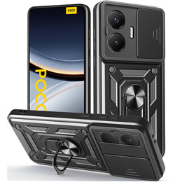 Pouzdro pro Xiaomi Poco F7, CamShield Slide, černé