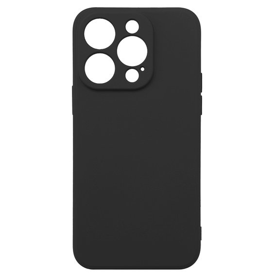 Pouzdro pro iPhone 15 Pro, Silicone Lite, černé