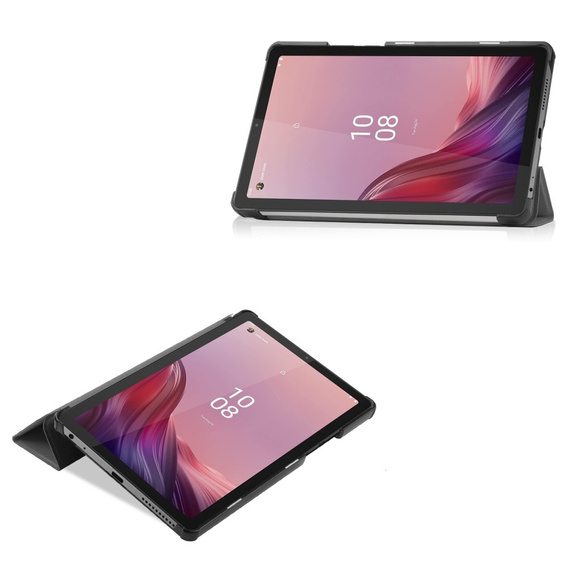 Pouzdro pro Lenovo Tab M9, Smartcase, šedé