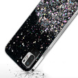 Pouzdro pro Xiaomi Redmi Note 10 5G / Poco M3 Pro 5G, Glittery, černé