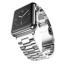 Bransoleta Stainless Segments do Apple Watch 1/2/3/4/5/6/7/8/SE/ULTRA 42/44/45/49MM, Silver