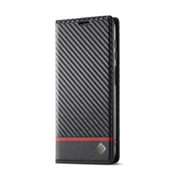 Klopové pouzdro pro Samsung Galaxy A55, Carbon LC.IMEEKE, černé