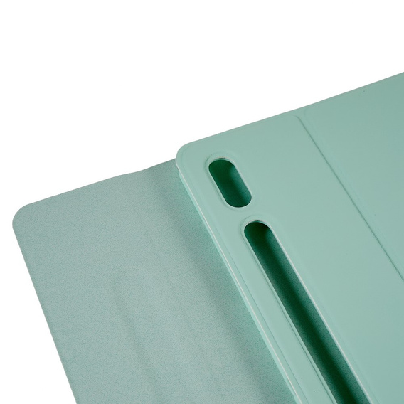 Pouzdro + klávesnice Galaxy Tab S7+ Plus / S8+ Plus /S7 FE T730 T733, Pen Slot, mincovní