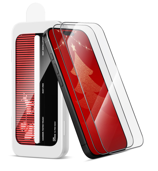 2x tvrzené sklo SURITCH pro iPhone 16 Pro Max