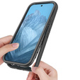 Pouzdro pro Google Pixel 9 / Google Pixel 9 Pro, Shockproof, s fólií na displej, pro MagSafe, černé