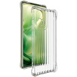 IMAK pouzdro pro Motorola Moto G85 5G, Stripe Dropproof, průhledné
