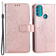 Klopové pouzdro pro Motorola Moto G71 5G, Mandala, modré