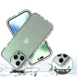 Pouzdro pro iPhone 14 Pro Max, Shockproof, s fólií, průhledné