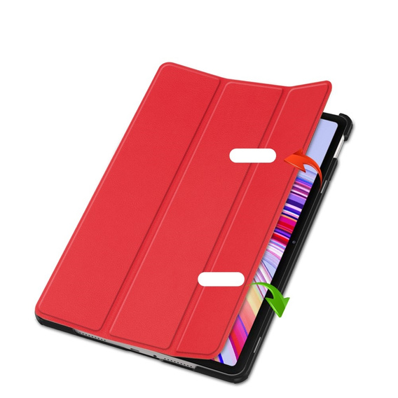 Pouzdro pro Xiaomi Redmi Pad Pro, Smartcase, červené