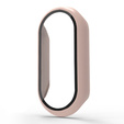 Pouzdro 2v1 + tvrzené sklo pro Xiaomi Smart Band 10 / 9 / 8, růžové