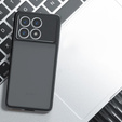 Pouzdro pro Xiaomi Poco X6 Pro 5G, Fusion Hybrid, s ochranou fotoaparátu, matný / černý