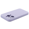 Pouzdro pro iPhone 15 Pro, Silicone Lite, fialové
