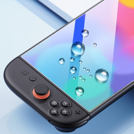 2× Tvrzené sklo s instalační rámečkem pro Nintendo Switch 2