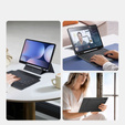 Pouzdro s klávesnicí pro Samsung Galaxy Tab S8 Ultra / S9 Ultra / S10 Ultra, Dux Ducis DK Series, černé