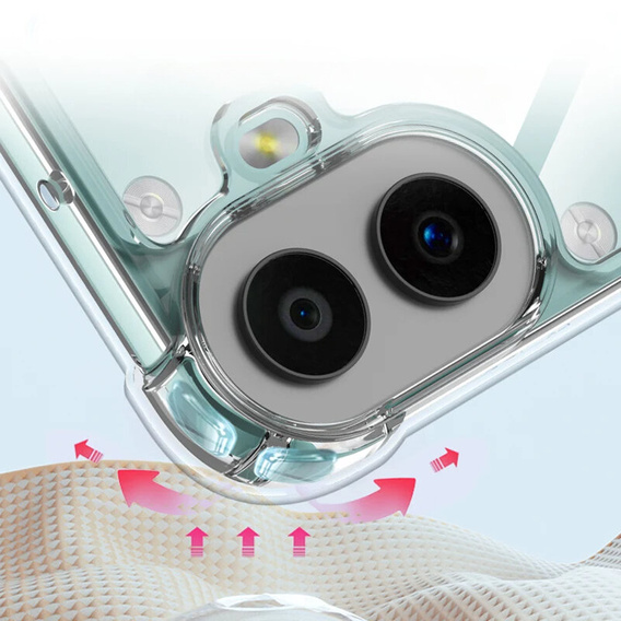 Pouzdro pro Nothing CMF Phone 1, Dropproof, průhledné