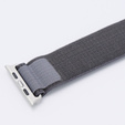 Nylonový řemínek pro Apple Watch 1/2/3/4/5/6/7/8/SE/ULTRA 42/44/45/49 mm, šedý