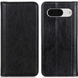 Pouzdro pro Google Pixel 8, Wallet Litchi Leather, černé