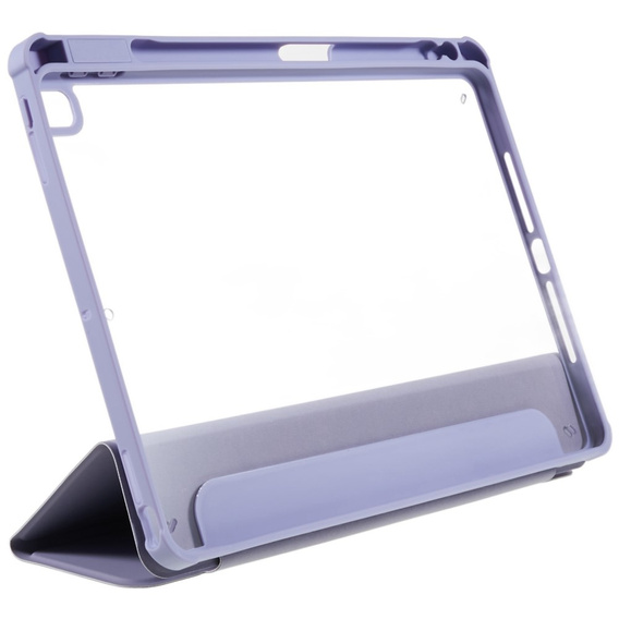 Pouzdro pro iPad 10.2 2021 / 2020 / 2019, Smartcase Hybrid, se slotem na stylus, fialové