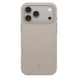 Spigen pouzdro pro iPhone 17 Pro Max, Silicone Fit MagSafe, Stone