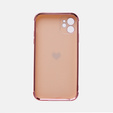 Pouzdro pro Apple iPhone 11, Electro heart, růžové rose gold