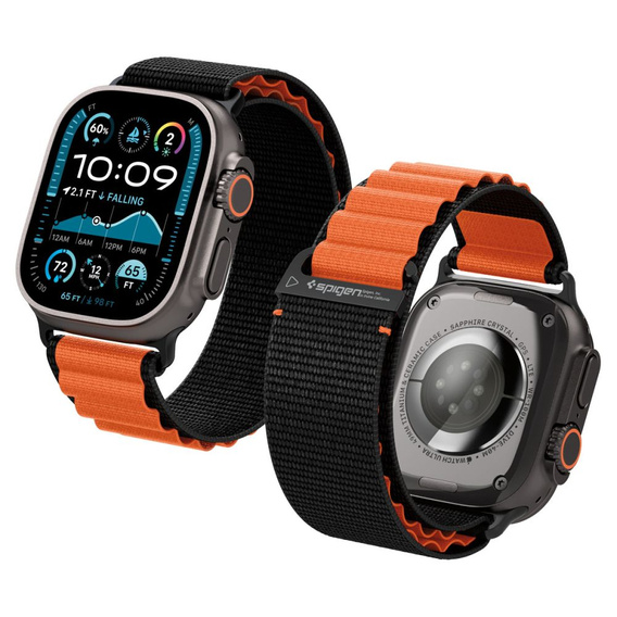 Řemínek Spigen WBF1 Band pro Apple Watch 8/9/10/11/SE/Ultra 1/2 (44/45/46/49 mm)