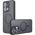 Pouzdro pro Oppo Reno 13 Pro, pro MagSafe, ERBORD Matt Case, černý
