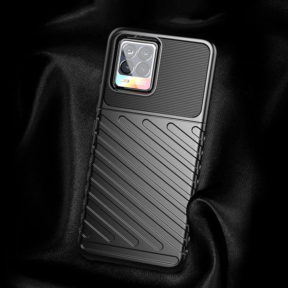 Pouzdro pro Realme 8/8 Pro, Thunder, černé