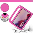 Dětské pouzdro pro Lenovo Tab M9, dětské pouzdro s rukojetí, růžové
