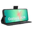 Klopové pouzdro pro Samsung Galaxy A26, Card Slot, černé