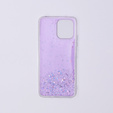 Pouzdro pro Xiaomi Redmi 12, Glittery, fialové