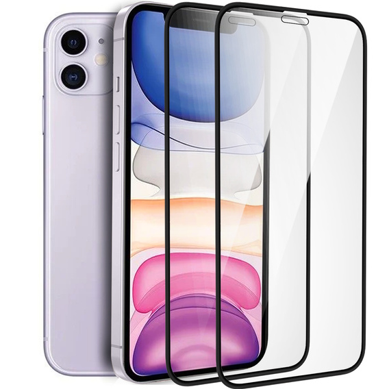 2x keramické hybridní sklo ERBORD pro iPhone XR / 11
