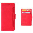 Klopové pouzdro pro TCL 40 NxtPaper, Card Slot, červené