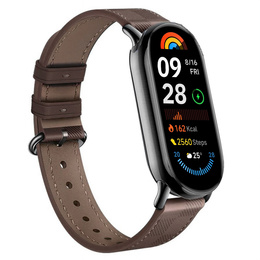 Kožený řemínek pro Xiaomi Smart Band 10 / 9 / 8