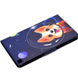 Pouzdro pro Samsung Galaxy Tab A7 Lite 8.7 T220 / T225, astronaut dog